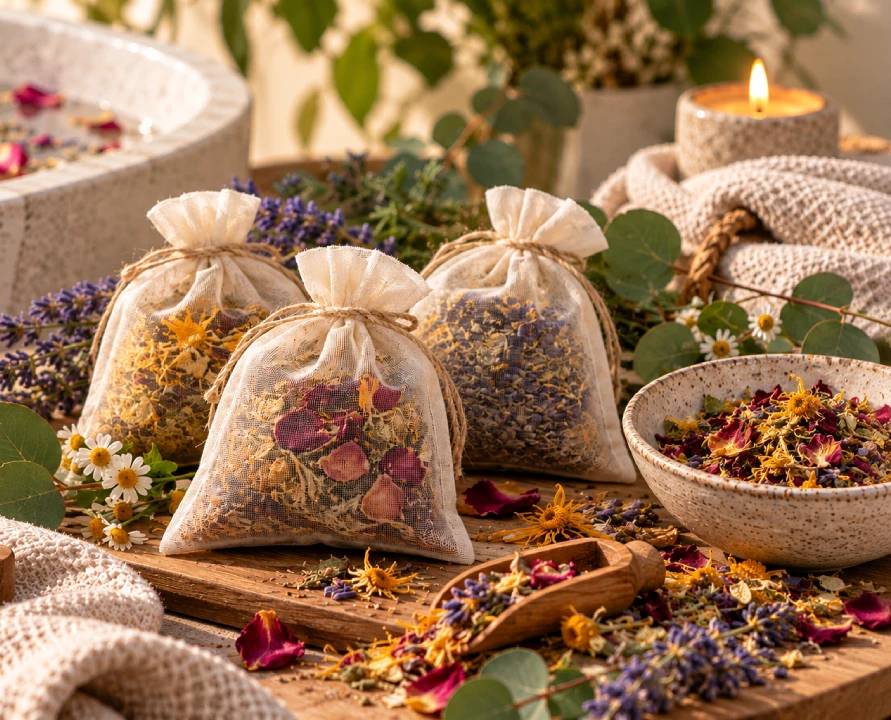 Botanical Bath Teas